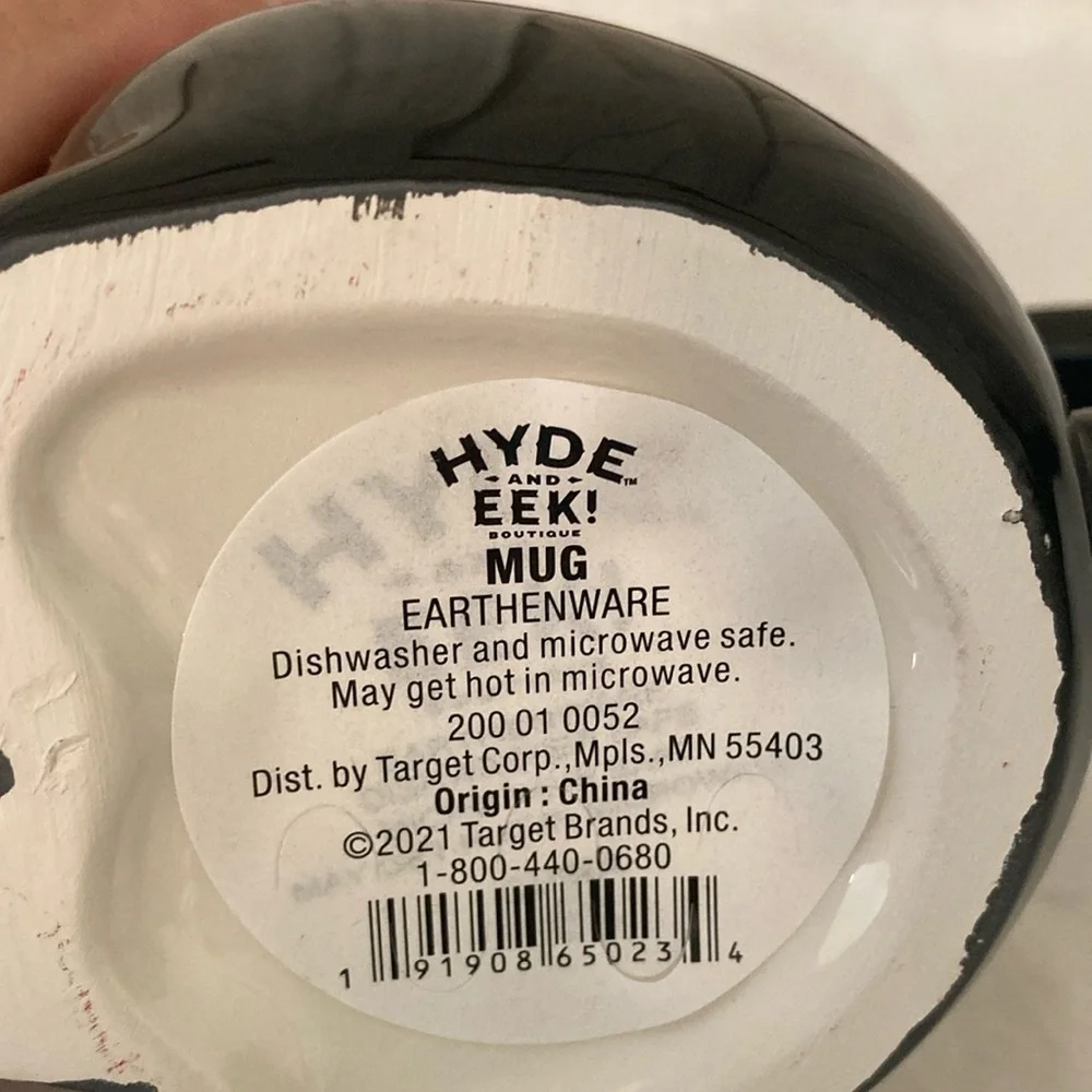 Target Hyde and Eek 2021 Halloween Cat Mug
